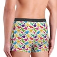 thumbnail image 4 of Bingfone Colorful Dinosaurs Men's Underwear - Casual Stretch Boxer Briefs-Medium, 4 of 7