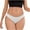White, variant on dazeni Nylon Thong for Women Breathable No Show Seamless Underwear Thong Invisible Soft Panties Ladies Underpants