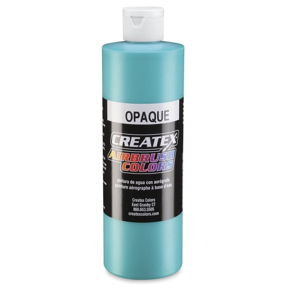 Createx Airbrush Color - 16 oz, Opaque Aqua