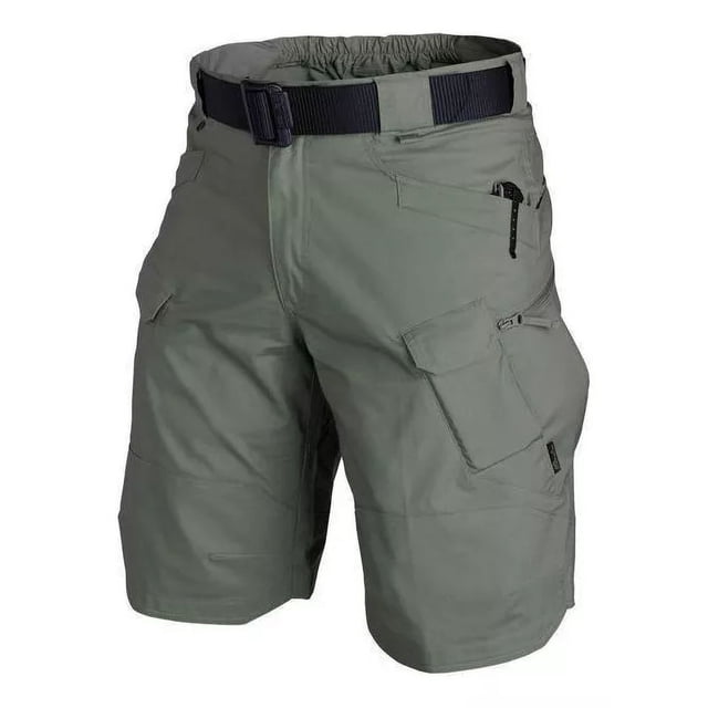 Pantalones Cortos Tipo Cargo Tácticos Talla Grande Hombre
