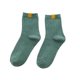 thumbnail image 2 of Minnieouse 1 par de calcetines de algodón de tubo medio para mujer, transpirables, cómodos, lavables, informales, para deportes en casa, calcetines de Accesorios de calzado Verde oscuro Minnieouse AP013407-05, 2 of 6