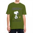 thumbnail image 3 of Camiseta de Snoopy y Charlie Brown para hombre, camisetas vintage de Peanuts, 100 % algodón, camisetas hippies de cuello redondo de verano, camisetas de gran tamaño, 3 of 5