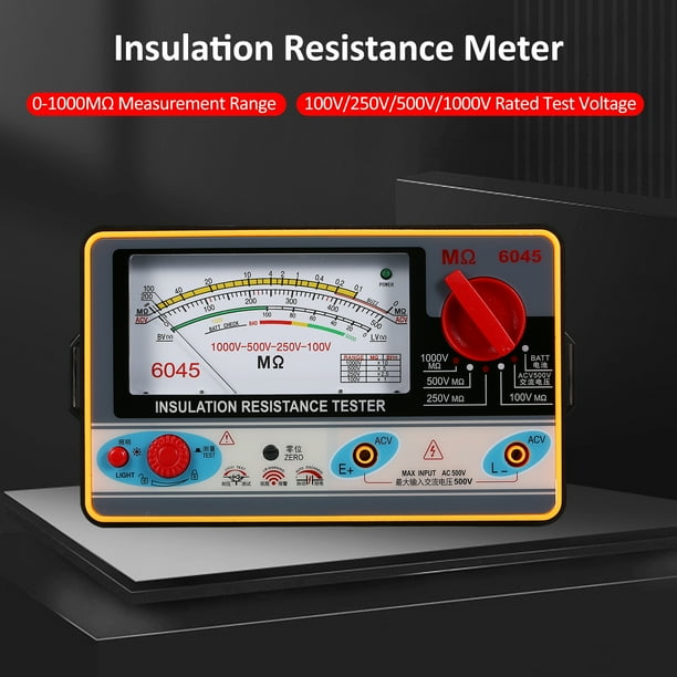 Insulation tester online 500v price