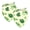 Multi-colored 2, variant on PhooArto Green Froggy Pattern Dog Bandanas, 2 Pack Soft Washable Pet Scarf Triangle for Large Dogs Puppies and Cats