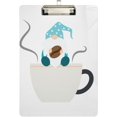 thumbnail image 2 of FMSHPON Coffee Gnome Clipboard Hardboard Wood Nursing Clip Board and Pull for Standard A4 Letter 13x9 inches, 2 of 8