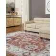 thumbnail image 4 of Rugs.com Eco Traditional Collection Rug – 5' x 8' Dusty Rose Medium Rug Perfect For Bedrooms, Dining Rooms, Living Rooms, 4 of 9