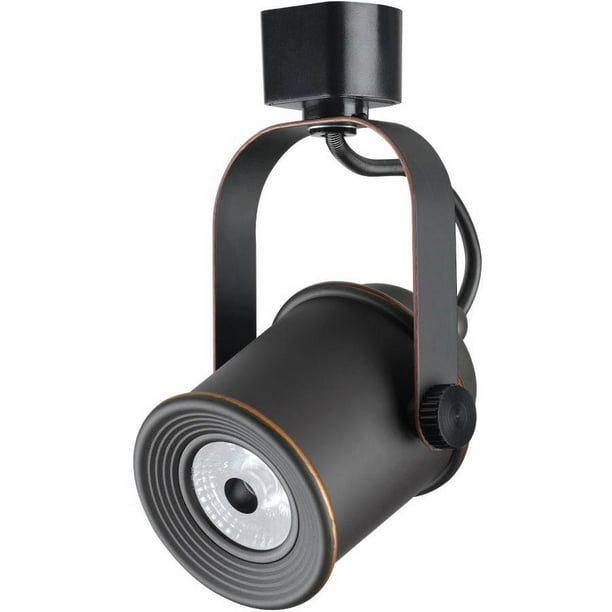 Duracell Black LED Dimmable Track Light Head