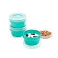 thumbnail image 2 of Récipients d'entreposage pour les aliments Rubbermaid TakeAlongs Twist & Seal à emporter, 378 ml (1,6 tasses), sarcelle, paquet de 3, 2 of 6