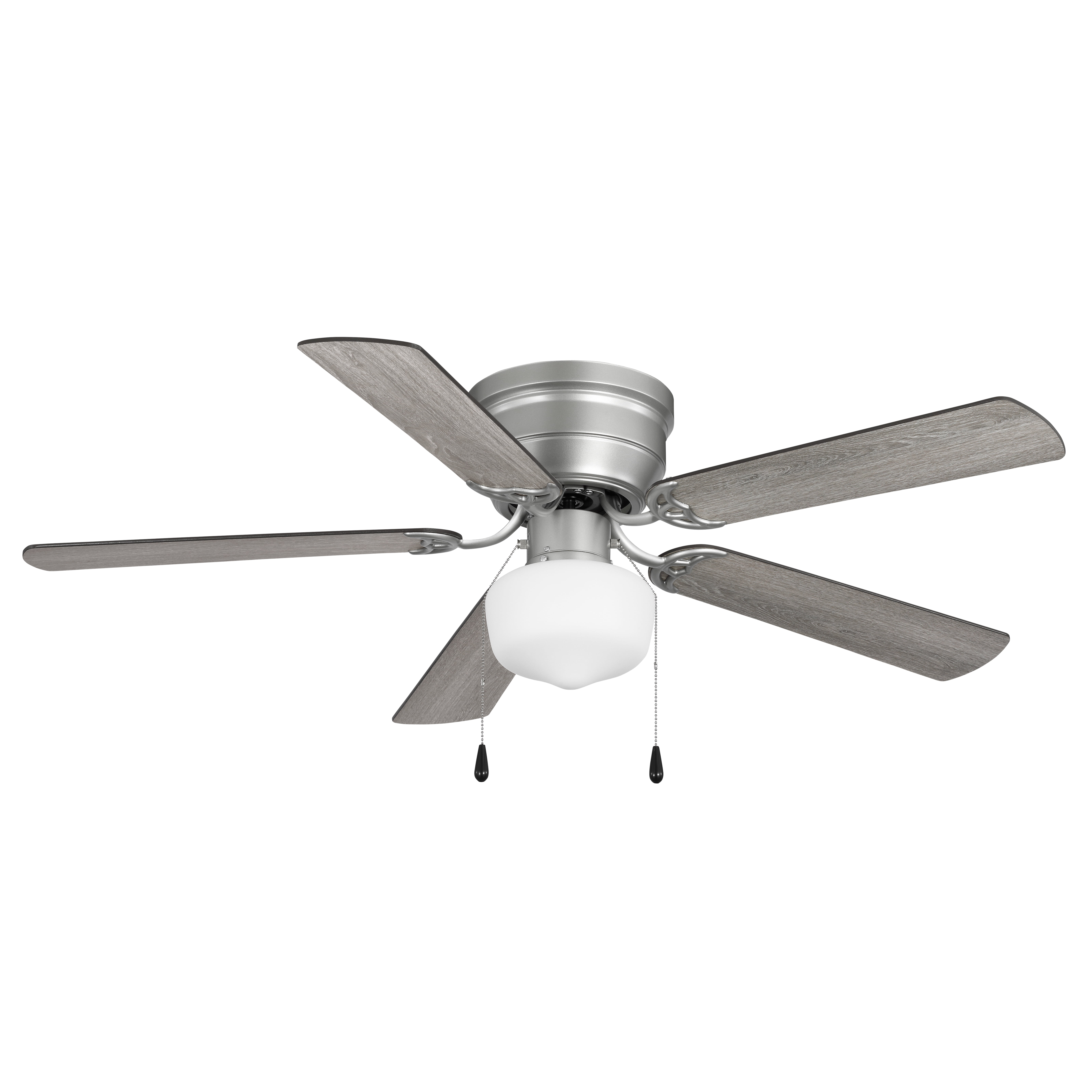 Mainstays 52 Inch Indoor Ceiling Fan Satin Nickel Finish