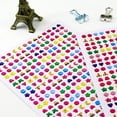 thumbnail image 4 of Glitter Puffy Sticker Self-Adhesive Easy Peal Off for Scrapbook Luggage Decors, 4 of 11