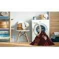 thumbnail image 2 of Ahgly Company Machine Washable Indoor Square Transitional Fire Brick Red Area Rugs, 7' Square, 2 of 7