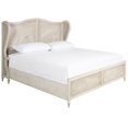 thumbnail image 2 of Hillsdale Furniture Sausalito King Cane Bed, Antique White, 2 of 6