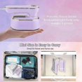thumbnail image 5 of Mini Steam Iron for Clothes, 2-in-1 Iron and Steamer with Fast Heating & Multi-angle Rotation, 1000W Portable Handheld Steamer for Home & 26-2, 5 of 5