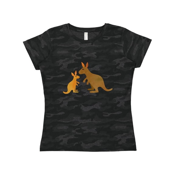 Inktastic Kangaroo family Women's T-Shirt
