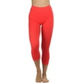 thumbnail image 5 of ToBeInStyle Womens Capri Length Seamless Lightweight Stretch Leggings, 5 of 5