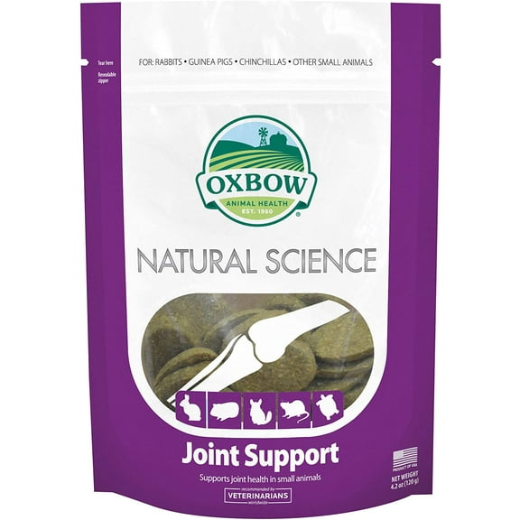 OXBOW Small Animal Joint Support Hay Based Tablets 60 count - 3 Pack