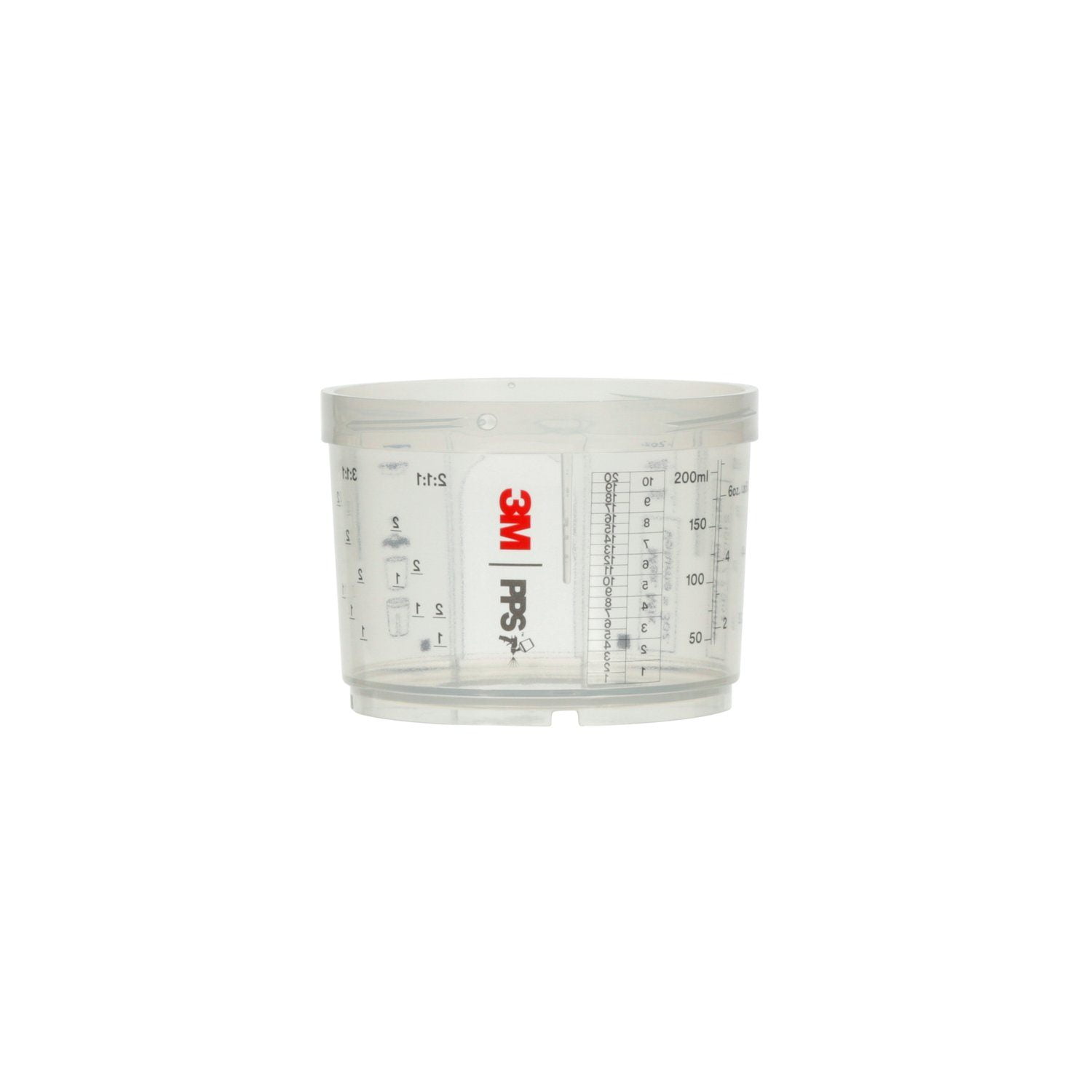 3M PPS Series 2.0 Cup, 26115, Mini (6.8 fl oz, 200 mL), 2 cups per carton