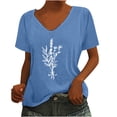 thumbnail image 1 of Camiseta sin mangas con cuello en V y estampado informal elegante para mujer OAVQHLG3B Store  lin121212, 1 of 5