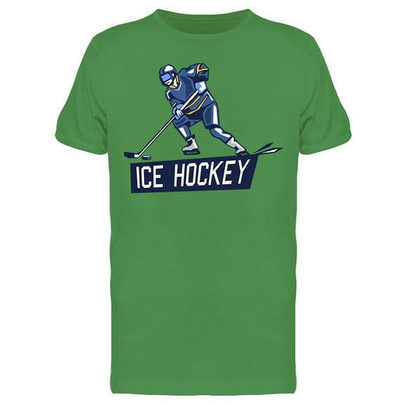 Ice Hockey Player Slogan Tee Men's -Image by Shutterstock