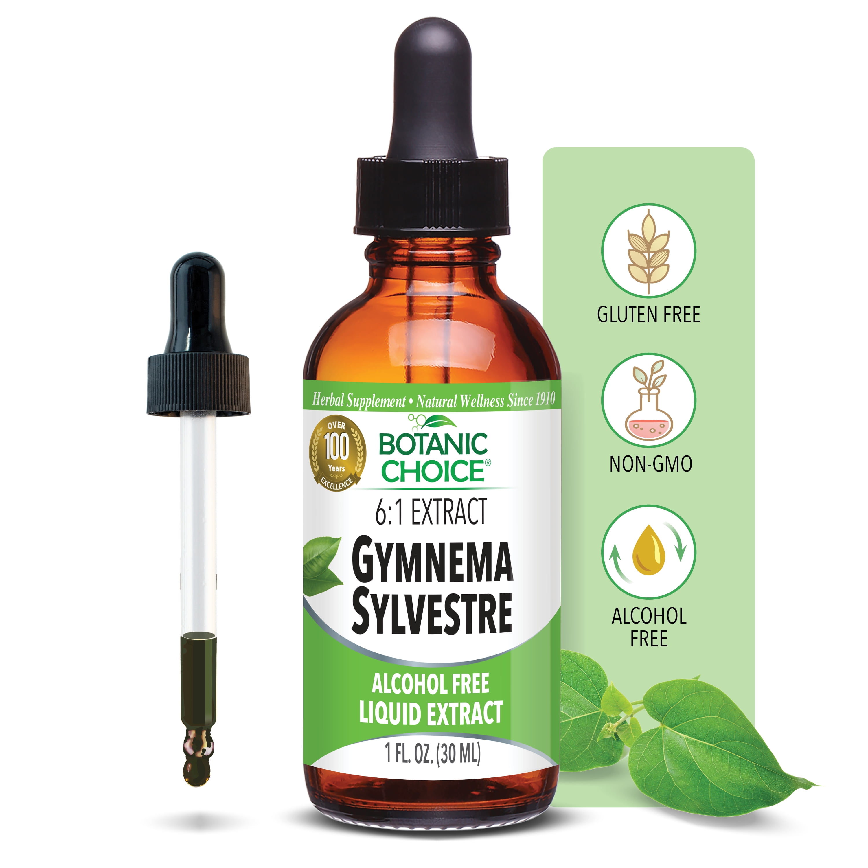 Botanic Choice Gymnema Sylvestre Liquid Extract , 1 oz