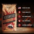 thumbnail image 6 of Rockwood Natural Lump Charcoal – Premium Oak, Hickory & Cherry Hardwood – Made in USA – 20lbs (1pk), 6 of 10