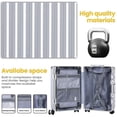 thumbnail image 6 of Kepane 28 Inch Luggage, Aluminium Frame, PC ABS Hard Shell, Suitcases with Wheels, TSA Lock, No Zipper, Silver, 6 of 7