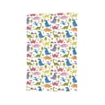 thumbnail image 6 of Wukai Cute Dinosaur Print Garden Flag 12.5x18 Inch Double Sided Sun-resistant Rain-resistant, Wrinkle-resistant Colorfast(Only Flag), 6 of 7