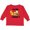 Red, variant on Inktastic I'm 5 and Crushing It Construction 5th Birthday Boys or Girls Long Sleeve Toddler T-Shirt