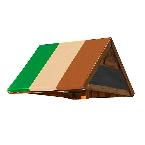 FACULX Funda Protectora Para Casa De Juegos Infantil 210D – Impermeable Y Resistente Al Viento | Cubre Tu Casita De Madera Con Cremallera Y Cordón Ajustable | 2 Tamaños Disponibles
