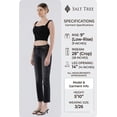 thumbnail image 3 of Flying Monkey - Mid Rise Cropped Slim Straight Jeans with Slight Distressing (28" Inseam) - F5236, 3 of 9
