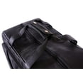 thumbnail image 4 of DreamController Genuine Leather PS5 Carrying Case | Gaming Bag with Detachable Adjustable Compartments for Accessories | Full Grain Leather Weekender Bag for Gaming Console | Black Cowboy Leather Bag, 4 of 5