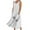 White-10, variant on STETMN Women Casual Sundress Beach Sleeveless Tie Dye Loose Long Travel Vacation Dress