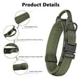 thumbnail image 2 of Tactical Dog Collar, Adjustable Military Training Nylon Dog Collar with Control Handle and Heavy Metal Buckle for Medium and Large Dogs, 2 of 6