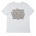 thumbnail image 4 of Bee Sweet Honey Crew Neck Short Sleeve Women's White T-shirt-XL, 4 of 7