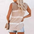 thumbnail image 3 of Aloohaidyvio Womens $5,Womens Shirts Tie-Dye Summer Loose Casual Sleeveless Tank Tops, 3 of 6