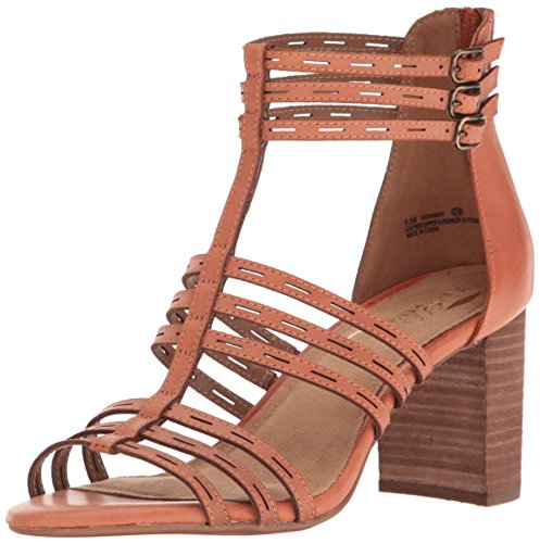 womens orange dress sandals