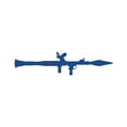 thumbnail image 1 of RPG Sticker Decal Die Cut - Self Adhesive Vinyl - Weatherproof - Made in USA - Many Color and Sizes - rocket propelled grenade, 1 of 6