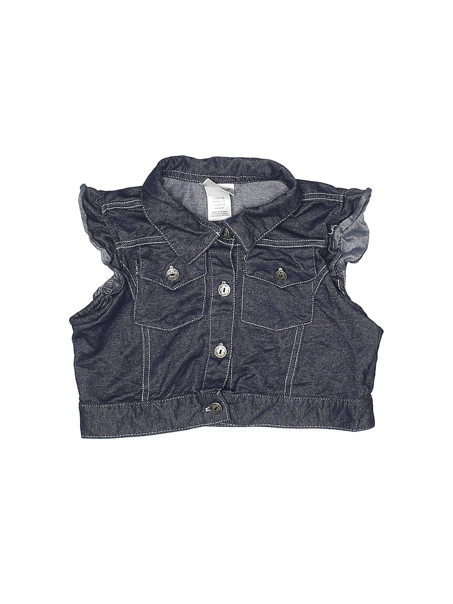 girls denim jacket size 10