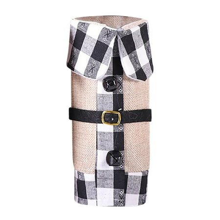 

Christmas Fabric Bottle Sleeve Decoration Christmas Bottle Bag