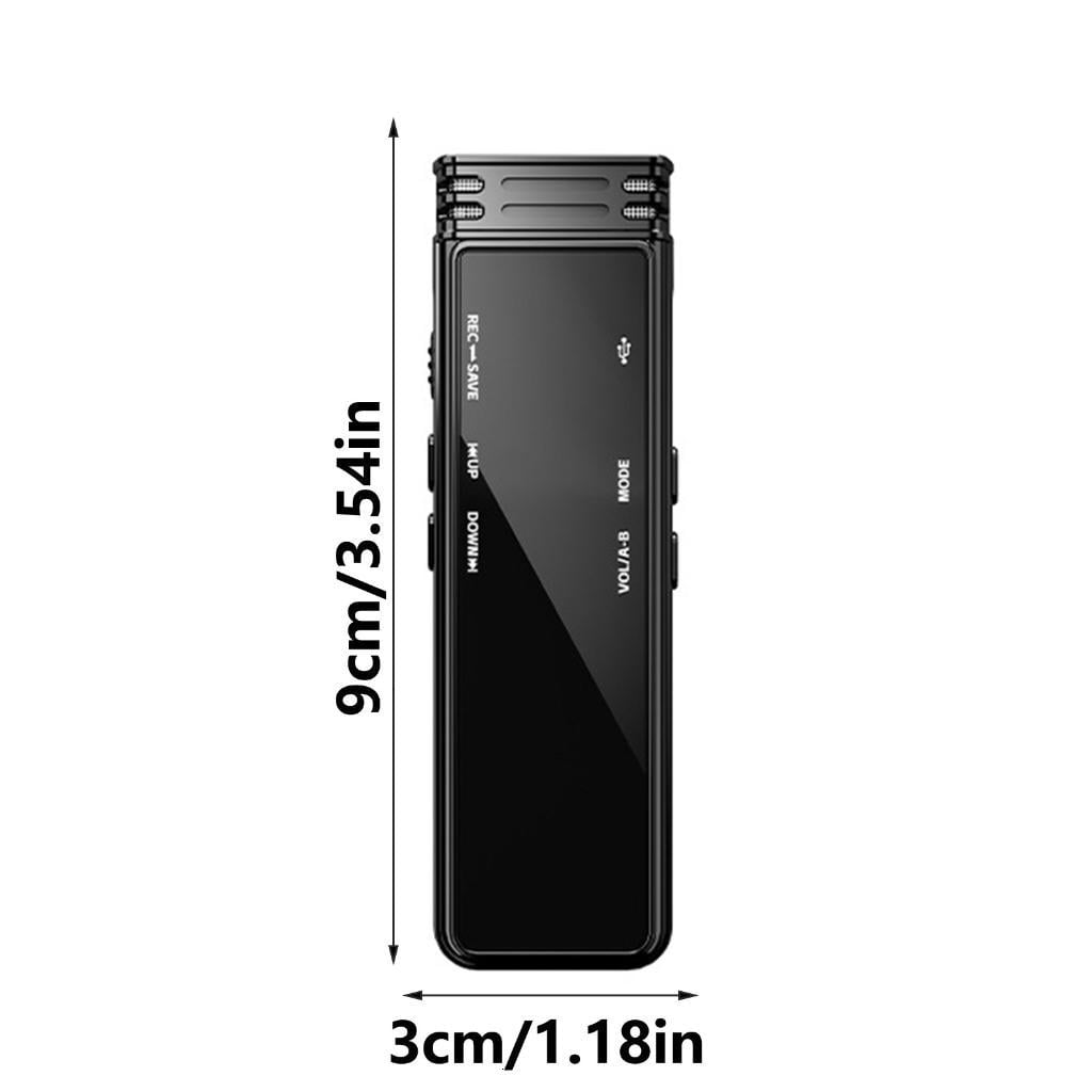 High Capacity 32GB Tape Recorder Digital Voice Activation Lightweight Design for Conference Class Meeting