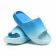 thumbnail image 3 of Pillow Slippers for Women and Men,Cloud Slippers Non Slip Quick Drying Shower Slides Bathroom Sandals,Cushioned Thick Sole,Easy to Clean, 3 of 7