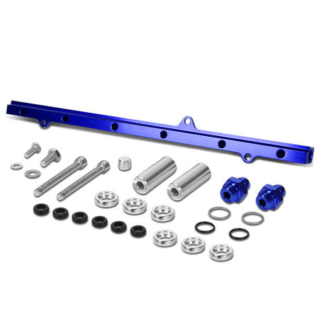 For 1993 to 1998 Supra Top Feed High Flow Fuel Injector Rail Kit (Blue) - 2JZ -GTE JZA80 94 95 96