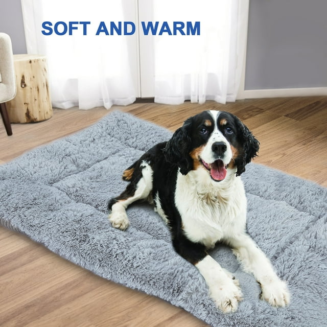 Sarkoyar Pet Sleeping Mat for Small to Large Dogs,Grey Dog Bed