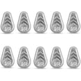 thumbnail image 1 of czcpp-No Roll Sinker Fishing Weights Saltwater Surf Flat Inline Sinkers Weights No Snag Slip Sinkers Fishing Weights Gear Tackle for Catfish Rig Saltwater Freshwater, 1 of 4