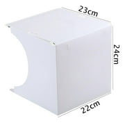 Clearance Now! Island Photo Studio Photography Light Box 6 Colors Adjustable Lighting Backdrop Set Room Q4E0