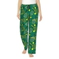 thumbnail image 1 of Fotbe Tennis Rackets and Balls Pantalones de Pijama para Mujer, Pantalones de Dormir, Pantalones Pj con Cordón y Bolsillos-Small, 1 of 6