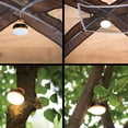 thumbnail image 4 of Camp Hanging Lamp, ABS Compact Tent Light Portable 5 Lighting Modes Waterproof  For Outdoor Battery Type Orange Round, 4 of 8