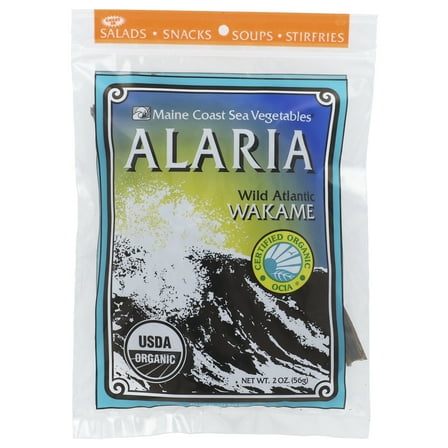 Maine Coast Sea Vegetables Alaria, Wild Atlantic Wakame, 2 oz (56 g)