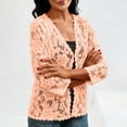 thumbnail image 3 of Womens Mesh Cardigan Bikini Beach Cropped Open Front Swimsuit Cover Ups Swimwear, 3 of 6