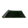 thumbnail image 2 of Ahgly Company Indoor Square Abstract Emerald Green Modern Area Rugs, 4' Square, 2 of 4